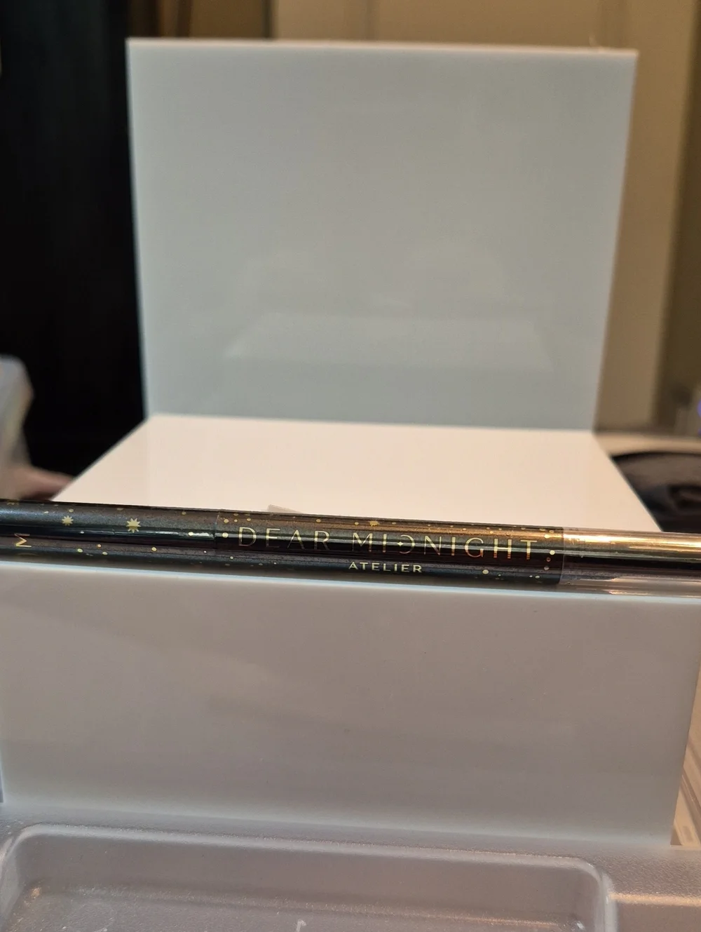 Dear Midnight Dual-Ended Eyeshadow Stick+Blender: Peach Bellini, Sealed, New Cau